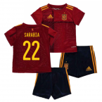 2020-2021 Spain Home Adidas Baby Kit (SARABIA 22)