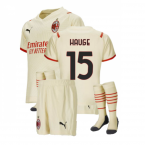 2021-2022 AC Milan Away Mini Kit (HAUGE 15)