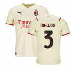 2021-2022 AC Milan Away Shirt (Kids) (MALDINI 3)