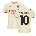 2021-2022 AC Milan Away Shirt (Kids) (Your Name)