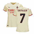 2021-2022 AC Milan Away Shirt (Ladies) (CASTILLEJO 7)