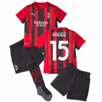 2021-2022 AC Milan Home Mini Kit (HAUGE 15)