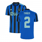 2021-2022 Ajax Away Shirt (TIMBER 2)