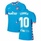 2021-2022 Atletico Madrid Vapor 3rd Shirt (CORREA 10)