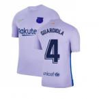 2021-2022 Barcelona Away Shirt (GUARDIOLA 4)