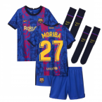 2021-2022 Barcelona Third Mini Kit (MORIBA 27)