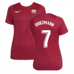 2021-2022 Barcelona Training Shirt (Noble Red) - Womens (GRIEZMANN 7)