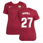 2021-2022 Barcelona Training Shirt (Noble Red) - Womens (MORIBA 27)