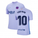 2021-2022 Barcelona Vapor Away Shirt (Your Name)