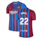 2021-2022 Barcelona Vapor Match Home Shirt (ABIDAL 22)