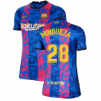 2021-2022 Barcelona Womens 3rd Shirt (MINGUEZA 28)