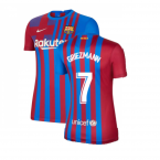 2021-2022 Barcelona Womens Home Shirt (GRIEZMANN 7)