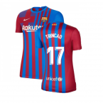 2021-2022 Barcelona Womens Home Shirt (TRINCAO 17)