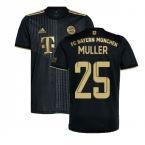 2021-2022 Bayern Munich Away Shirt (MULLER 25)