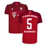 2021-2022 Bayern Munich Home Shirt (Kids) (BECKENBAUER 5)