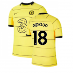 2021-2022 Chelsea Vapor Away Shirt (GIROUD 18)