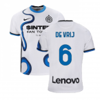 2021-2022 Inter Milan Away Shirt (Kids) (DE VRIJ 6)