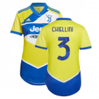 2021-2022 Juventus Third Shirt (Ladies) (CHIELLINI 3)