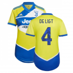 2021-2022 Juventus Third Shirt (Ladies) (DE LIGT 4)