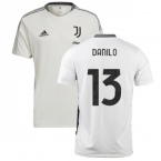 2021-2022 Juventus Training Shirt (White) (DANILO 13)