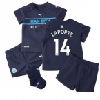 2021-2022 Man City 3rd Baby Kit (LAPORTE 14)