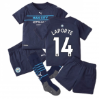 2021-2022 Man City 3rd Mini Kit (LAPORTE 14)