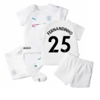 2021-2022 Man City Away Baby Kit (FERNANDINHO 25)