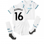 2021-2022 Man City Away Mini Kit (RODRIGO 16)