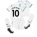 2021-2022 Man City Away Mini Kit (Your Name)