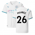 2021-2022 Man City Away Shirt (Kids) (MAHREZ 26)