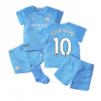 2021-2022 Man City Home Baby Kit (Your Name)