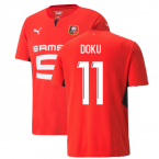 2021-2022 Stade Rennais Home Shirt (Doku 11)