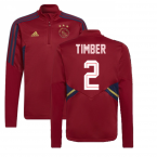 2022-2023 Ajax Training Top (Red) - Kids (TIMBER 2)