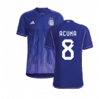 2022-2023 Argentina Authentic Away Shirt (ACUNA 8)