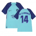 2022-2023 Atletico Madrid Training Shirt (Copa) - Kids (M LLORENTE 14)