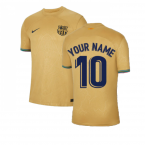 2022-2023 Barcelona Away Shirt (Your Name)