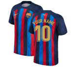 2022-2023 Barcelona Home Shirt (Kids) (Your Name)