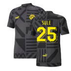 2022-2023 Borussia Dortmund Pre-Match Shirt (Black-Asphalt) (SULE 25)