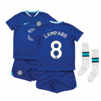 2022-2023 Chelsea Little Boys Home Mini Kit (LAMPARD 8)