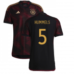 2022-2023 Germany Authentic Away Shirt (HUMMELS 5)