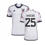 2022-2023 Japan Away Shirt (MAEDA 25)