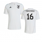 2022-2023 Japan Pre-Match Shirt (White) (Tomiyasu 16)