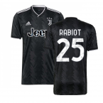 2022-2023 Juventus Away Shirt (RABIOT 25)