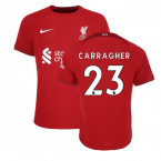 2022-2023 Liverpool Vapor Home Shirt (CARRAGHER 23)