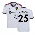 2022-2023 Man Utd Away Shirt (Kids) (SANCHO 25)