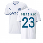 2022-2023 Marseille Home Shirt (KOLASINAC 23)