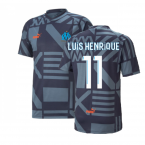 2022-2023 Marseille Pre-Match Jersey (French Night) (LUIS HENRIQUE 11)