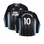 2022-2023 Newcastle Coaches Long Sleeve Training Tee (Black) (SAINT MAXIMIN 10)