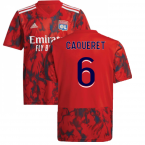 2022-2023 Olympique Lyon Away Shirt (Kids) (CAQUERET 6)