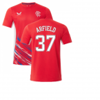 2022-2023 Rangers Matchday Short Sleeve T-Shirt (Red) (ARFIELD 37)